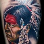 фото Индейские татуировки 09.02.2019 №159 - Indian tattoos - tatufoto.com