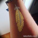 фото Тату золотом 12.02.2019 №003 - photo Gold tattoo - tatufoto.com