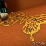 фото Тату золотом 12.02.2019 №009 - photo Gold tattoo - tatufoto.com