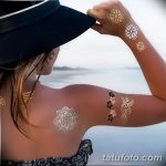 фото Тату золотом 12.02.2019 №146 - photo Gold tattoo - tatufoto.com