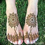 фото мехенди на стопе 13.02.2019 №006 - photo mehendi on foot - tatufoto.com