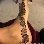 фото мехенди на стопе 13.02.2019 №009 - photo mehendi on foot - tatufoto.com