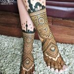 фото мехенди на стопе 13.02.2019 №057 - photo mehendi on foot - tatufoto.com