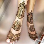 фото мехенди на стопе 13.02.2019 №061 - photo mehendi on foot - tatufoto.com