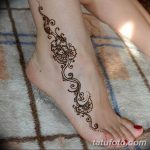 фото мехенди на стопе 13.02.2019 №165 - photo mehendi on foot - tatufoto.com