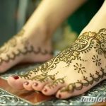 фото мехенди на стопе 13.02.2019 №181 - photo mehendi on foot - tatufoto.com