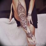 фото мехенди на стопе 13.02.2019 №189 - photo mehendi on foot - tatufoto.com