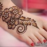 фото мехенди на стопе 13.02.2019 №213 - photo mehendi on foot - tatufoto.com