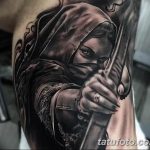 фото тату женщина амазонка 06.02.2019 №001 - photo tattoo woman amazon - tatufoto.com