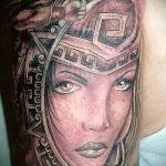 фото тату женщина амазонка 06.02.2019 №011 - photo tattoo woman amazon - tatufoto.com