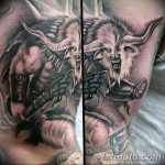 фото тату минотавр 01.02.2019 №006 - example drawing tattoo with a minotaur - tatufoto.com