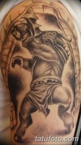 фото тату минотавр 01.02.2019 №043 - example drawing tattoo with a minotaur - tatufoto.com