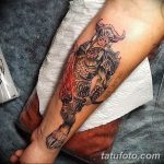 фото тату минотавр 01.02.2019 №048 - example drawing tattoo with a minotaur - tatufoto.com
