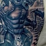 фото тату минотавр 01.02.2019 №057 - example drawing tattoo with a minotaur - tatufoto.com
