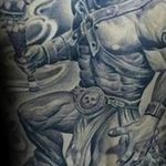 фото тату минотавр 01.02.2019 №081 - example drawing tattoo with a minotaur - tatufoto.com