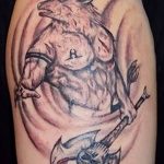 фото тату минотавр 01.02.2019 №095 - example drawing tattoo with a minotaur - tatufoto.com
