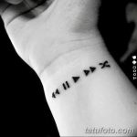 фото тату музыкальный плеер 13.02.2019 №001 - photo tattoo music player - tatufoto.com