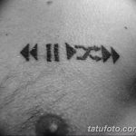 фото тату музыкальный плеер 13.02.2019 №022 - photo tattoo music player - tatufoto.com