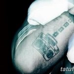 фото тату музыкальный плеер 13.02.2019 №033 - photo tattoo music player - tatufoto.com