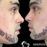 фото тату над бровью 25.02.2019 №052 - photo tattoo over eyebrow - tatufoto.com