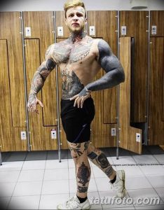 фото тату над бровью 25.02.2019 №084 - photo tattoo over eyebrow - tatufoto.com