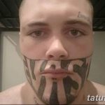 фото тату над бровью 25.02.2019 №097 - photo tattoo over eyebrow - tatufoto.com