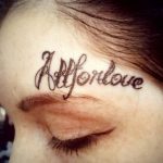 фото тату над бровью 25.02.2019 №105 - photo tattoo over eyebrow - tatufoto.com