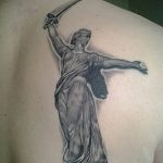 фото тату памятник Родина Мать 05.02.2019 №026 - tattoo Motherland - tatufoto.com