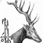 эскиз тату олень 23.02.2019 №123 - sketch tattoo deer - tatufoto.com