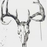 эскиз тату олень 23.02.2019 №148 - sketch tattoo deer - tatufoto.com