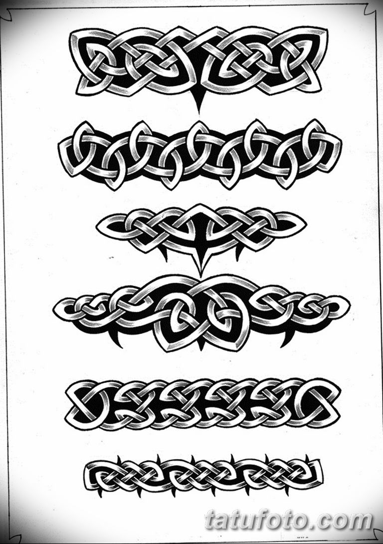 Кельтский узор браслет