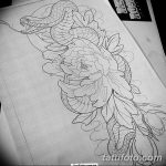 легкие тату эскизы для девушек 08.03.2019 №006 - tattoo sketches - tatufoto.com