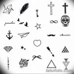 маленькие тату эскизы для девушек 08.03.2019 №002 - tattoo sketches - tatufoto.com
