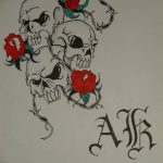 олд скул тату эскизы мужские 09.03.2019 №003 - tattoo sketches - tatufoto.com
