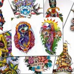 олд скул тату эскизы мужские 09.03.2019 №004 - tattoo sketches - tatufoto.com