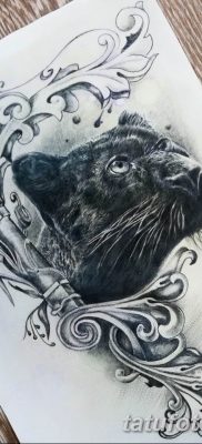 пантера эскиз тату для девушек 08.03.2019 №005 — tattoo sketches — tatufoto.com