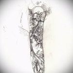 рукава тату мужские эскизы 09.03.2019 №014 - tattoo sketches - tatufoto.com