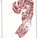 рукава тату мужские эскизы 09.03.2019 №018 - tattoo sketches - tatufoto.com