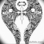 тату ангел эскизы мужские 09.03.2019 №026 - tattoo sketches - tatufoto.com