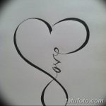 тату бесконечность эскизы для девушек 08.03.2019 №010 - tattoo sketches - tatufoto.com