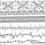 тату браслет эскиз для девушек 08.03.2019 №002 - tattoo sketches - tatufoto.com