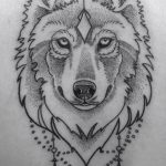 тату волка эскизы мужские 09.03.2019 №007 - tattoo sketches - tatufoto.com