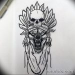 тату волка эскизы мужские 09.03.2019 №035 - tattoo sketches - tatufoto.com