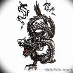 тату дракон эскизы для девушек 08.03.2019 №023 - tattoo sketches - tatufoto.com