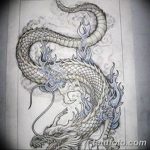 тату дракон эскизы для девушек 08.03.2019 №043 - tattoo sketches - tatufoto.com