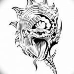 тату змея эскизы мужские 09.03.2019 №012 - tattoo sketches - tatufoto.com