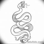 тату змея эскизы мужские 09.03.2019 №019 - tattoo sketches - tatufoto.com