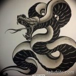 тату змея эскизы мужские 09.03.2019 №025 - tattoo sketches - tatufoto.com