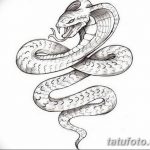 тату змея эскизы мужские 09.03.2019 №031 - tattoo sketches - tatufoto.com