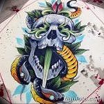 тату змея эскизы мужские 09.03.2019 №036 - tattoo sketches - tatufoto.com